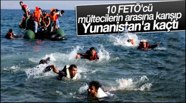 10 FETÖ'CÜ RODOS'A KAÇTI