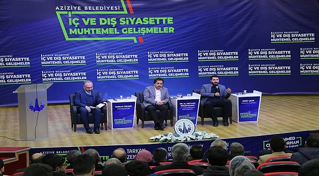 ILICA'DA İÇ VE DIŞ SİYASET KONUŞULDU