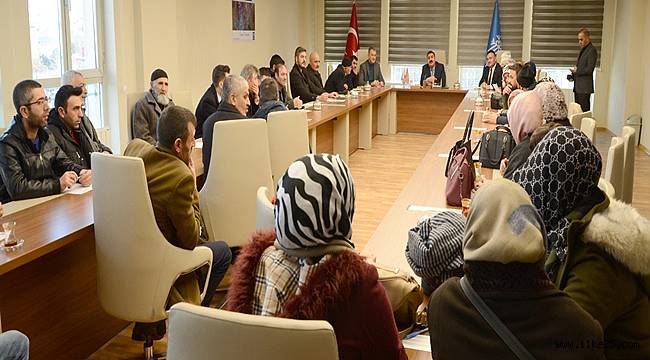 Palandöken'de Yılın İlk Halk Günü Toplantısı 