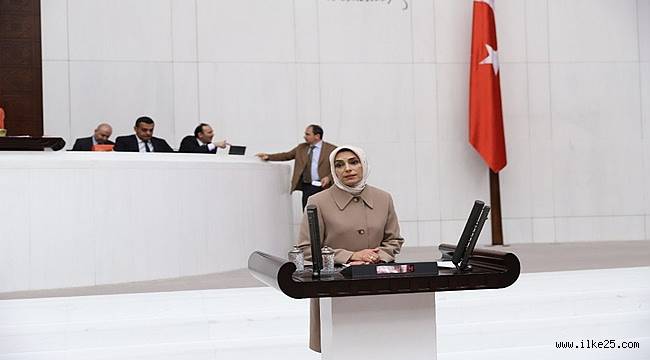  Zehra Taşkesenlioğlu Ban, TBMM genel kurulunda konuştu