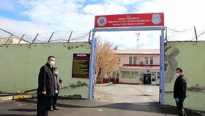 Erzurum Cezaevinde korona virüs tedbirleri artırıldı.