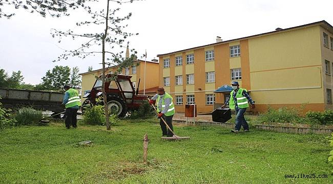 Aziziye'de okullar sınava hazır