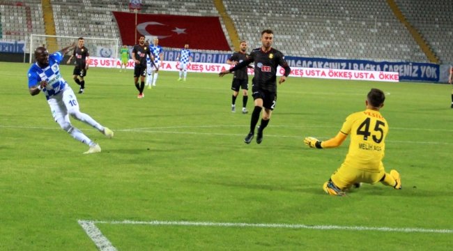 TFF 1. Lig: BB Erzurumspor: 1 Eskişehirspor: 0