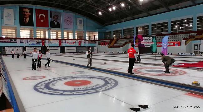 Dünya Curling şampiyonası Erzurum'da yapılacak