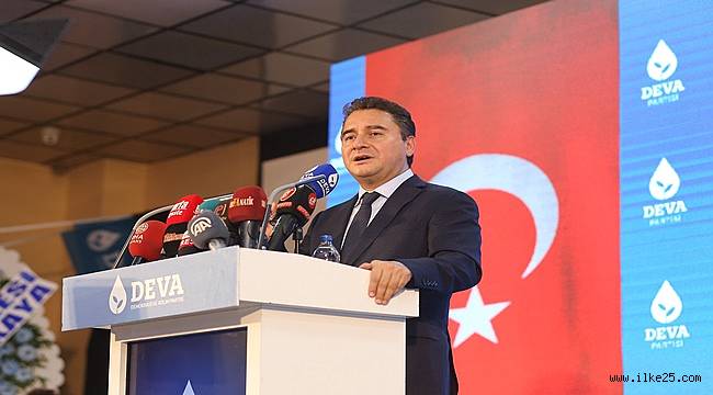 ALİ BABACAN: "Hesaplaşmaları arkada bırakıp, yeni bir başlangıç yapmanın zamanı geldi"