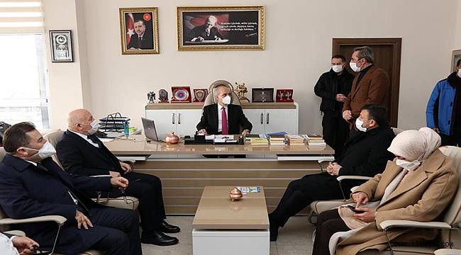 Ak Parti Genel Başkanvekili Prof. Dr. Kurtulmuş'tan Büyükşehir'e ziyaret