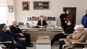 Ak Parti Genel Başkanvekili Prof. Dr. Kurtulmuş'tan Büyükşehir'e ziyaret