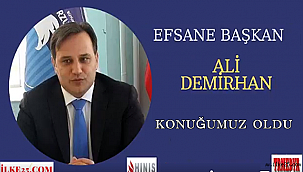 Ali DEMİRHAN Canlı Yayın Konuğumuz oldu