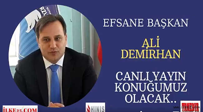 Ali DEMİRHAN Canlı Yayınımızda Sorularımıza Cevap Verecek