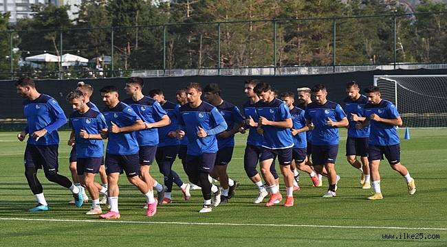 BB Erzurumspor Bursaspor maçı hazırlıklarını sürdürdü