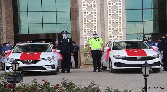 İl Emniyet Müdürlüğü araç filosunu güçlendirdi