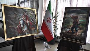 İran Sanatları Sergisi yoğun ilgi gördü
