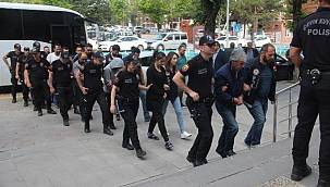 Erzurum'da 'Torba Patlatma Operasyonu'nda 8 şüpheli tutuklandı