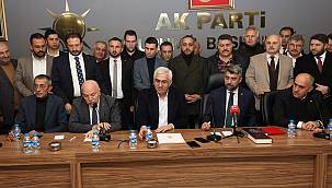 Ak Parti Erzurum İl Başkanlığında  Devir Teslim 