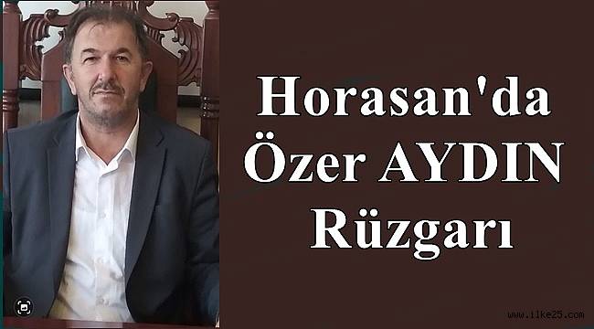 Horasan'da Özer AYDIN Rüzgarı