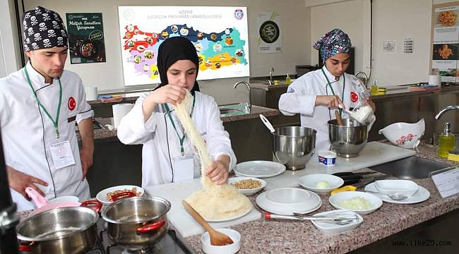 "MEB Gastronomi Festivali ve Yemek Yarışması" Bölge Finali, Erzurum'da gerçekleştirildi