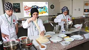 "MEB Gastronomi Festivali ve Yemek Yarışması" Bölge Finali, Erzurum'da gerçekleştirildi