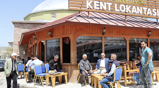 Çat'ta Kent Lokantasına yoğun ilgi…