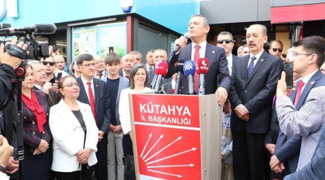 CHP lideri Özel: 'Köylü milletin efendisidir' diyeceğiz, yeniden efendi yapacağız