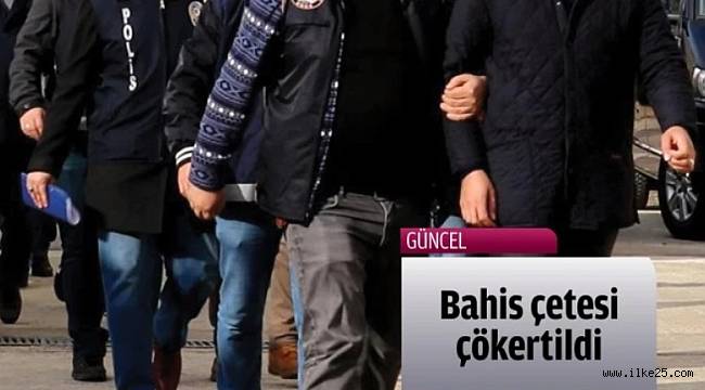 Erzurum Merkezli Bahis Operasyonu!'