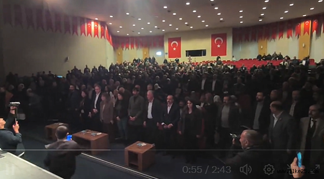 Dem Parti'nin Erzurum Halk Buluşması Programı İstiklal Marşıyla Başladı 