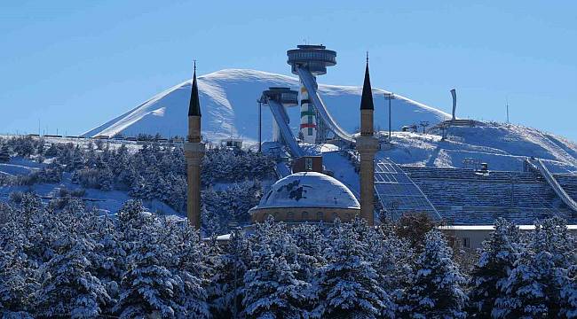 Erzurum için kuvvetli  kar yağışı uyarısı