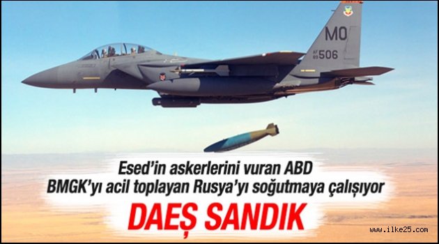 ABD Esed'in üssünü vurdu