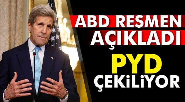 ABD'den son dakika PYD/YPG açıklaması
