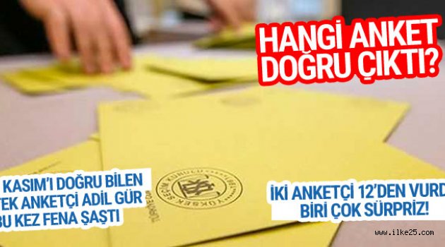 Adil Gür fena şaştı referandumu bilen anket şirketi şoke etti