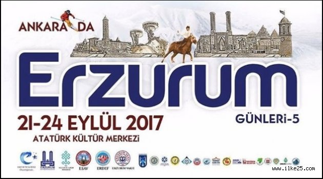 Ankara'da Erzurum tanıtım günleri etkinliği