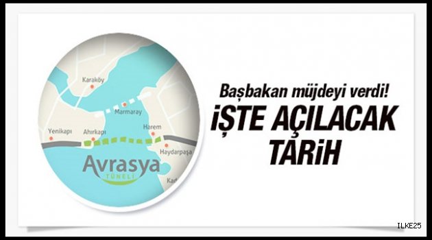 Avrasya Tüneli ne zaman açılacak? Başbakan açıkladı