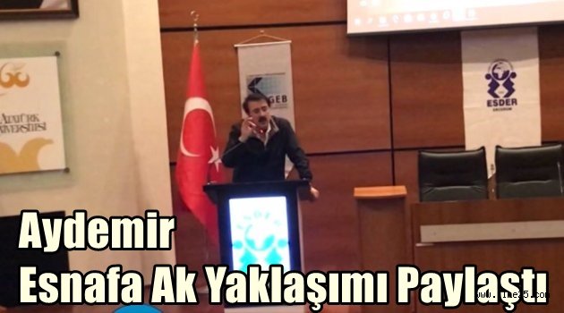 Aydemir Esnafa Ak Yaklaşımı Paylaştı