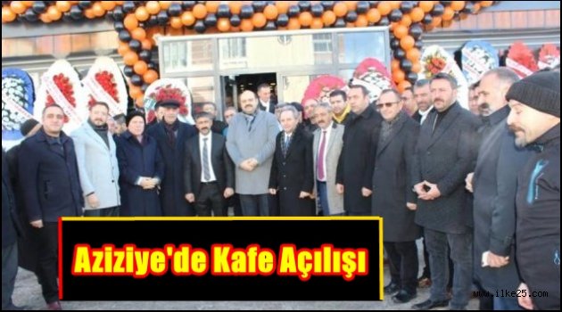 Aziziye'de Kafe Açılışı