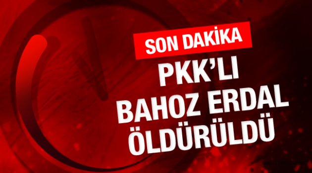 Bahoz Erdal Suriye'de öldürüldü!