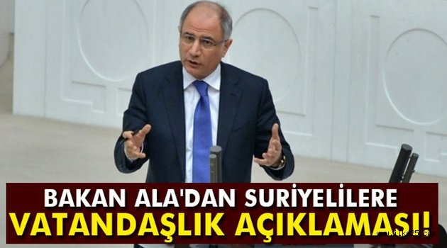 Bakan Ala Açıkladı..