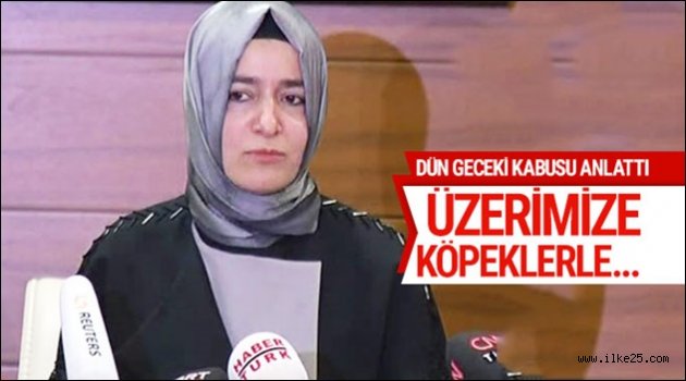 Bakan Kaya dün geceki kabusu anlattı!