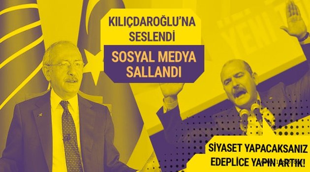 Bakan Soylu Erzurum'dan Kılıçdaroğlu'na çağrı Yaptı