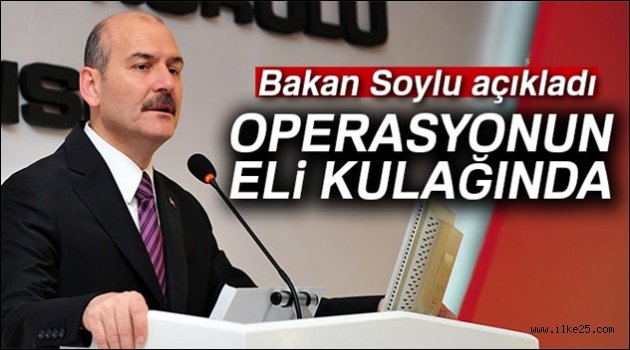 Bakan Soylu MKYK'da açıkladı: 'Operasyonun eli kulağında'