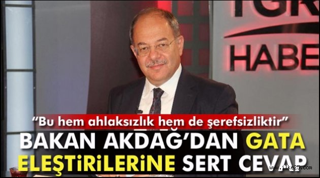 Bakanı Akdağ'dan GATA eleştirilerine cevap