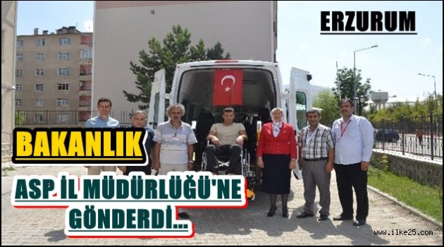 Bakanlık Erzurum İl Müdürlüğü'ne Gönderdi