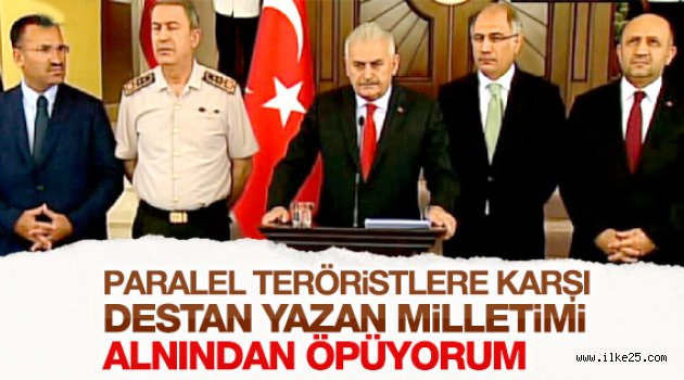 Başbakan Binali Yıldırım'dan açıklamalar