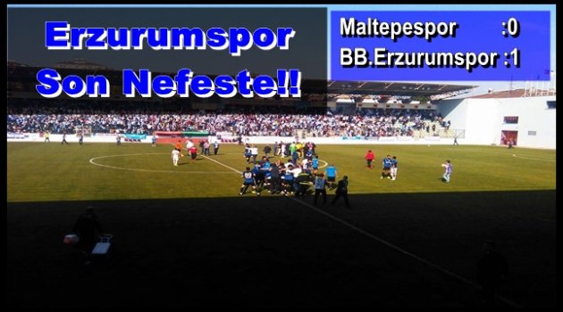 BB.Erzurumspor Şampiyonluğa Koşuyor.