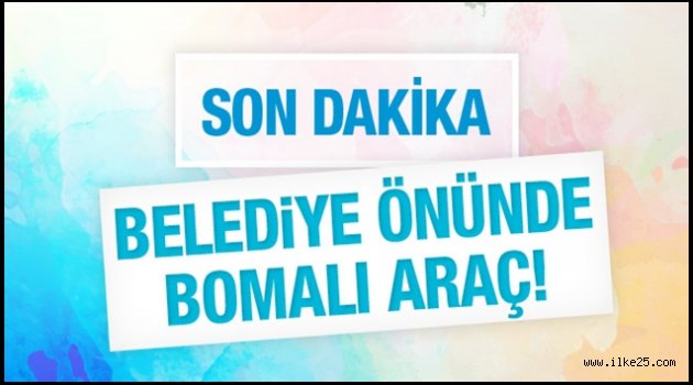 Kayyum Atanan Belediye önünde bomba yüklü araç bulundu!