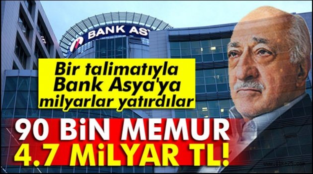 Bir Talimatıyla 90 Bin Memur 4.7 Milyar TL Yatırdı!