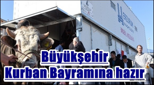 Büyükşehir Kurban Bayramına hazır