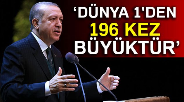 Cumhurbaşkanı Erdoğan'dan BM'deki Kudüs oylamasıyla ilgili açıklama