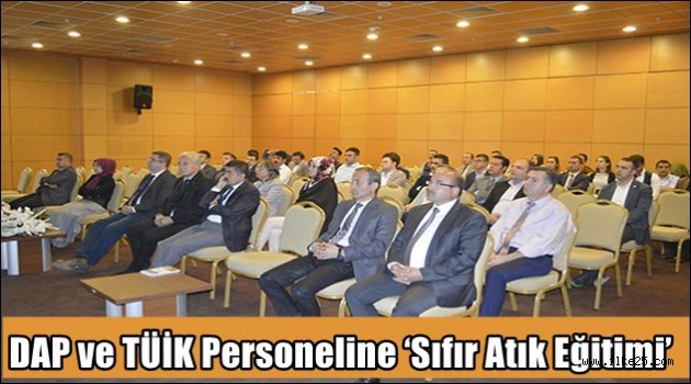 DAP ve TÜİK Personeline 'Sıfır Atık Eğitimi'