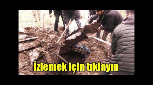 Define avcılarının kazdığı yerden 2 bin yıllık anıt mezar çıktı