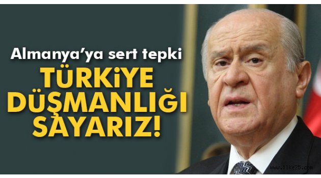 Devlet Bahçeli: 'Türkiye düşmanlığı sayarız'