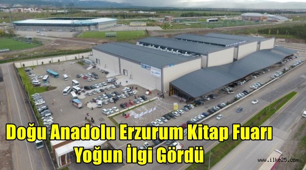 Doğu Anadolu Erzurum Kitap Fuarı Yoğun İlgi Gördü